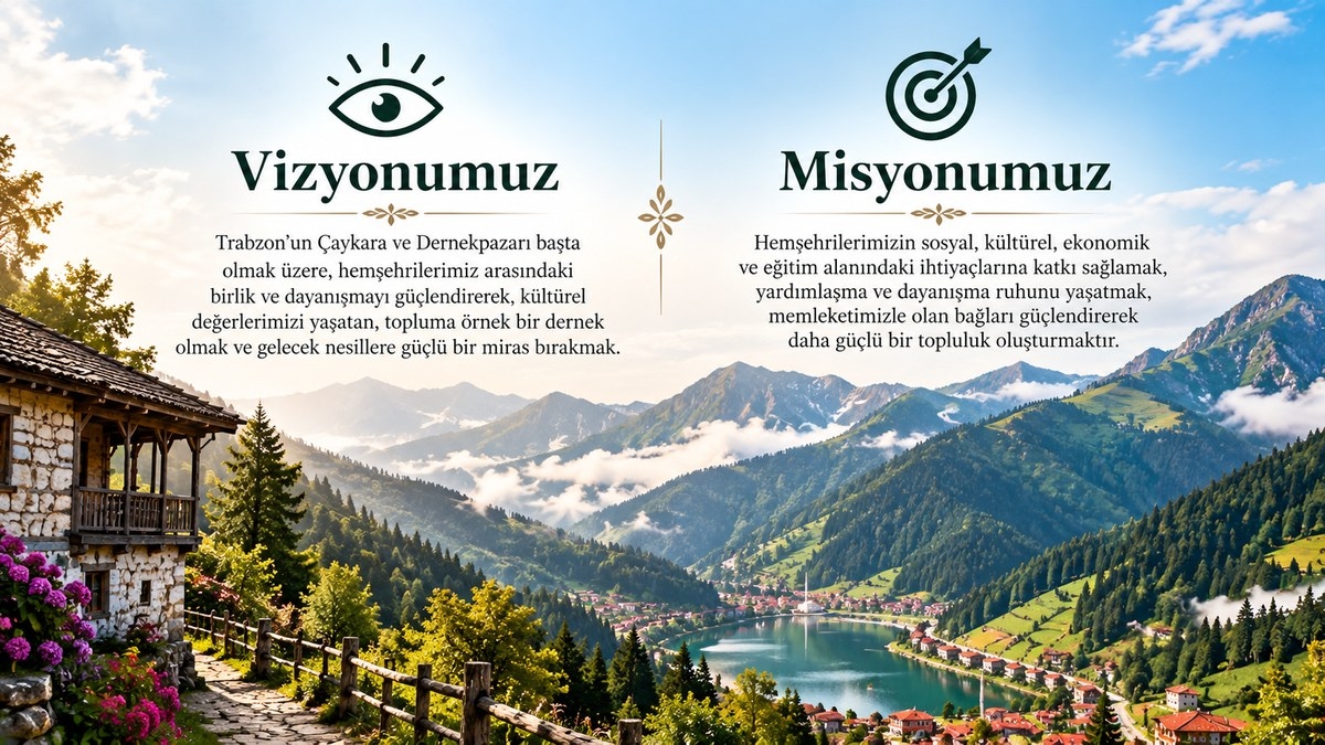 Vizyon ve Misyon